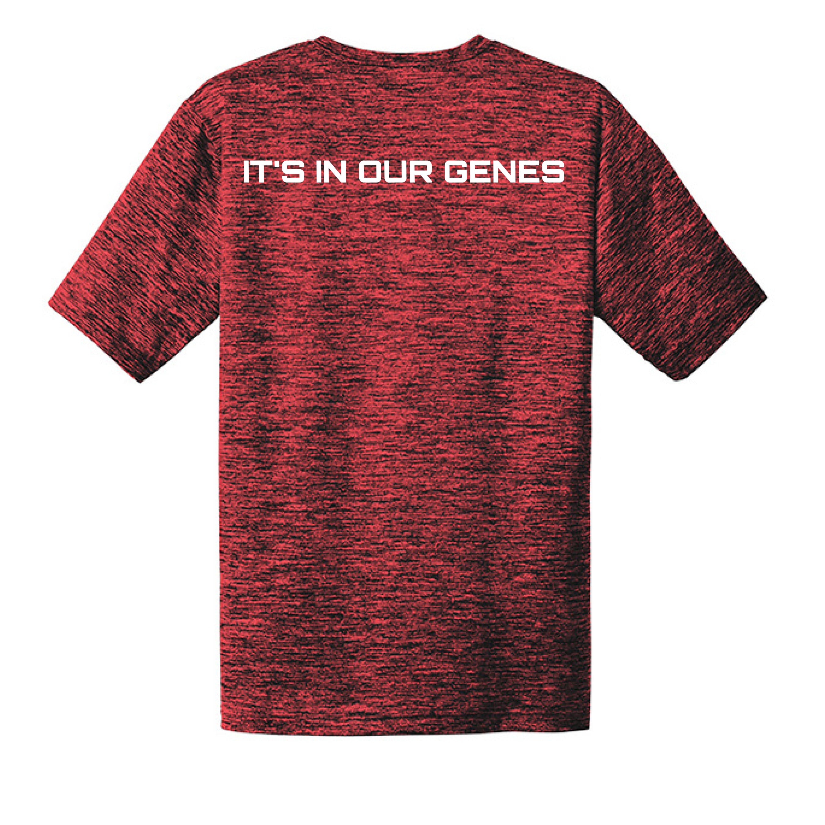 Deep Red-Blk E - BACK