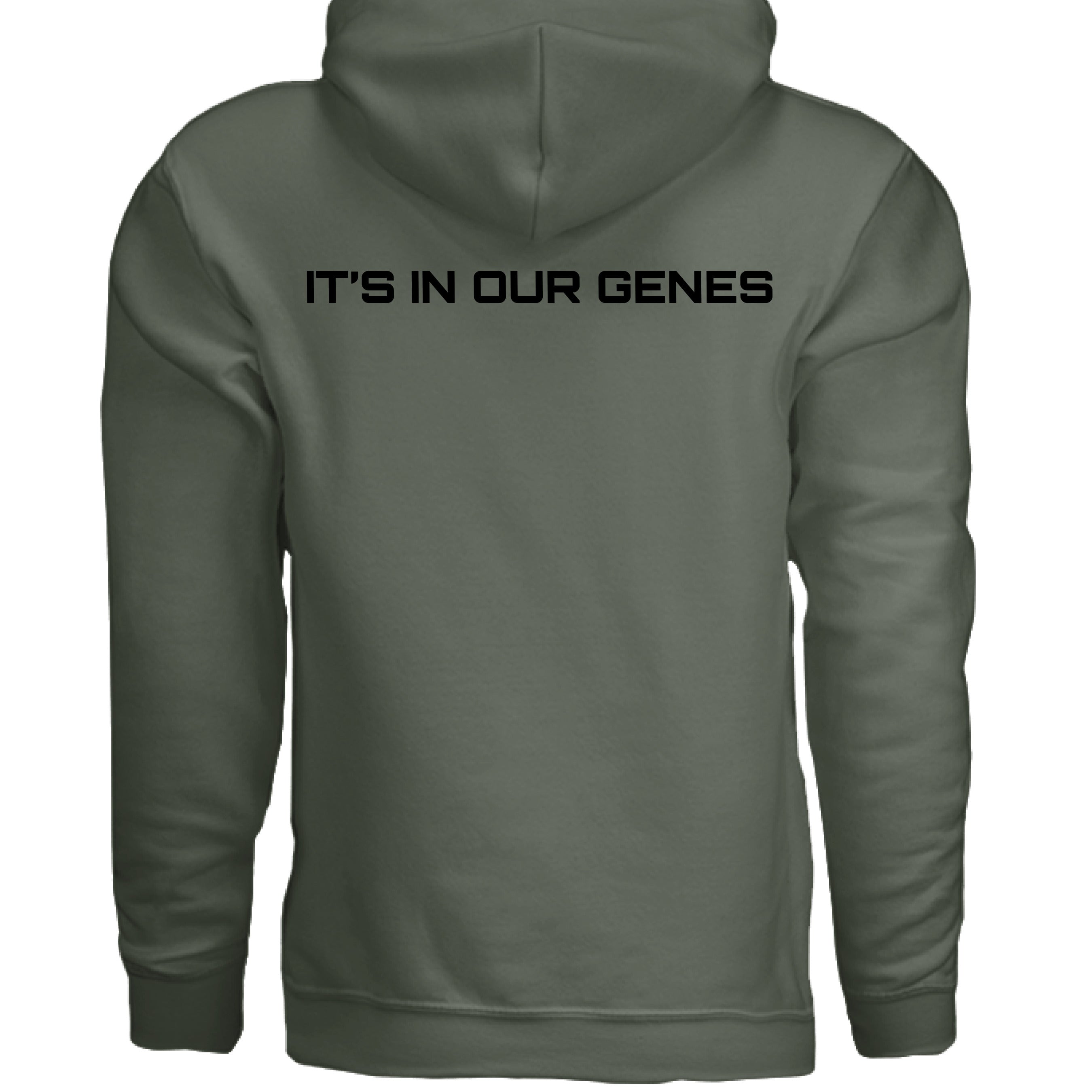 MILITARY GREEN - BACK