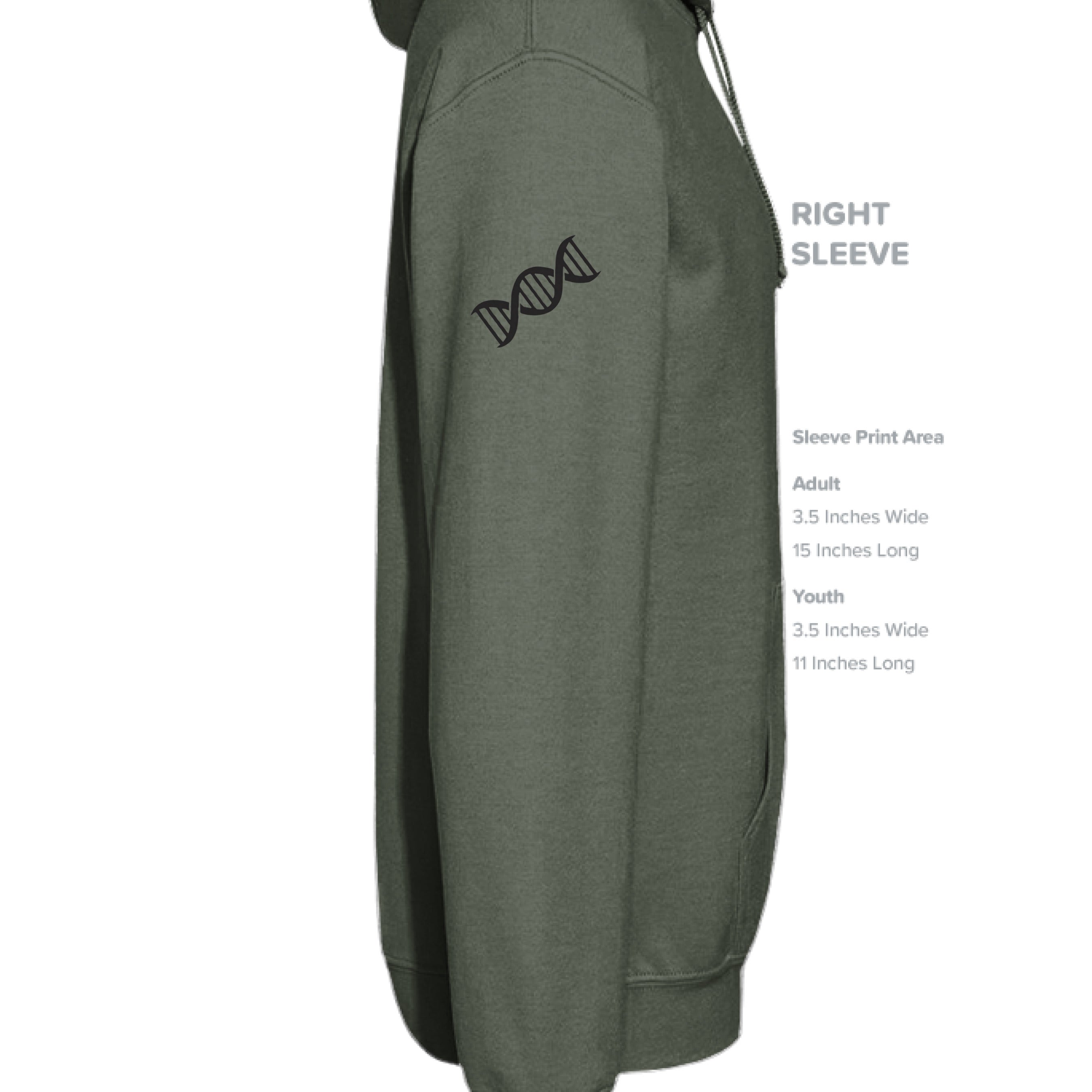 MILITARY GREEN - SLEEVE_RIGHT