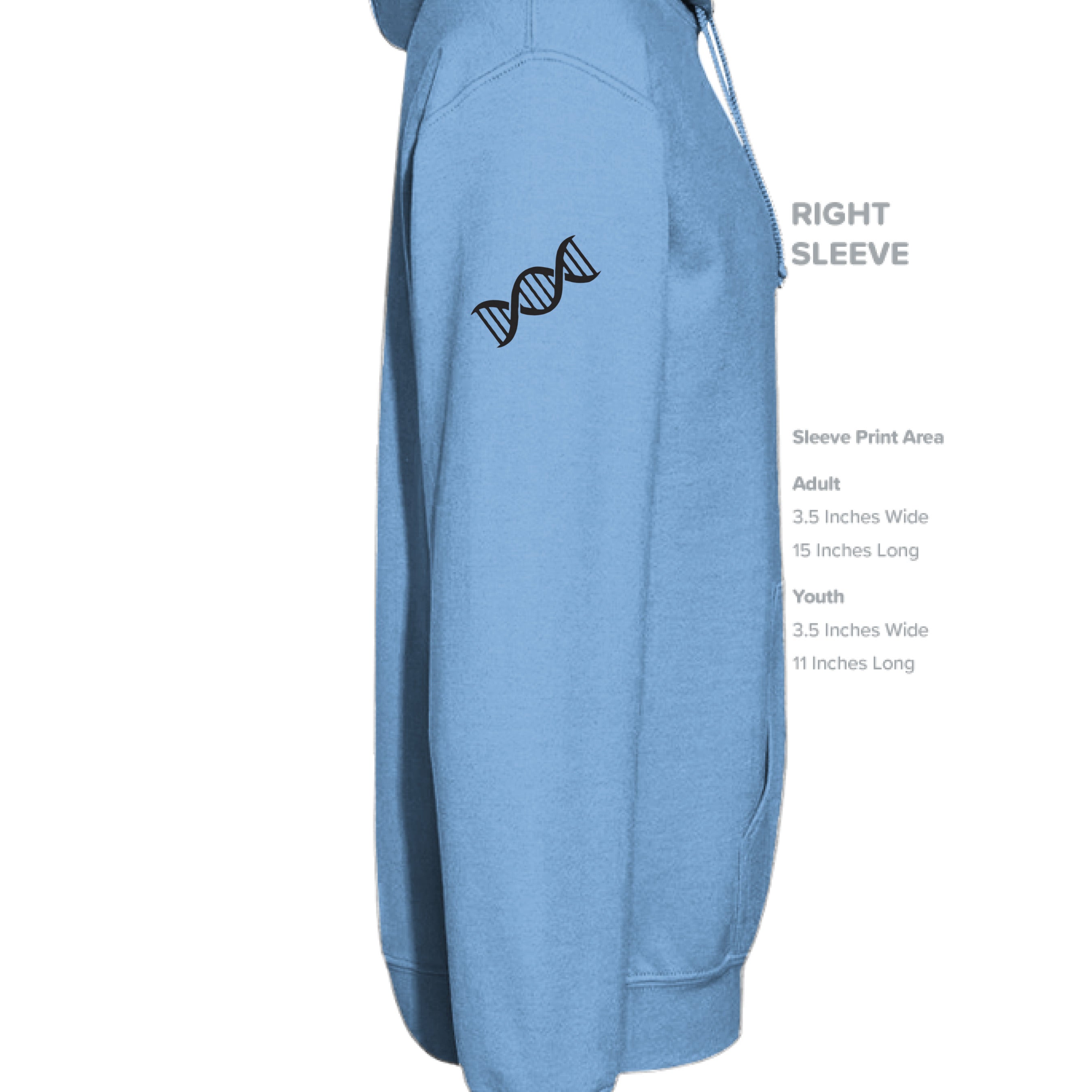 CAROLINA BLUE - SLEEVE_RIGHT