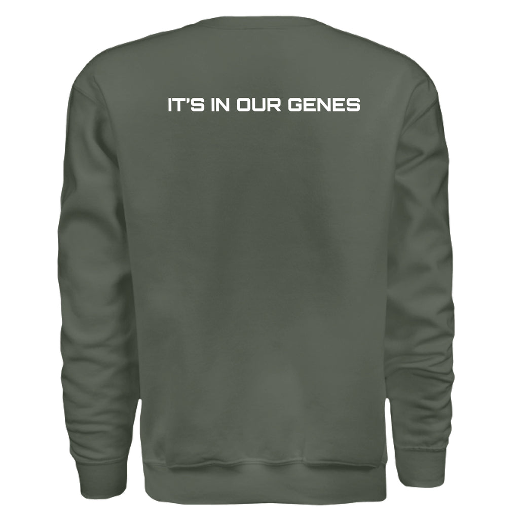 MILITARY GREEN - BACK