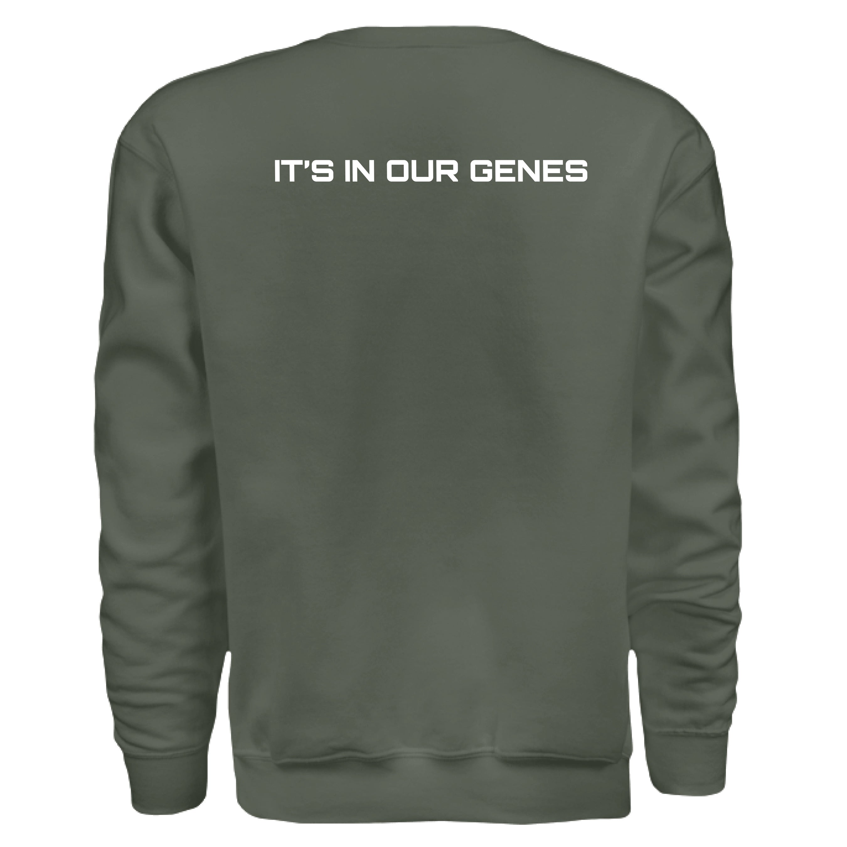 MILITARY GREEN - BACK