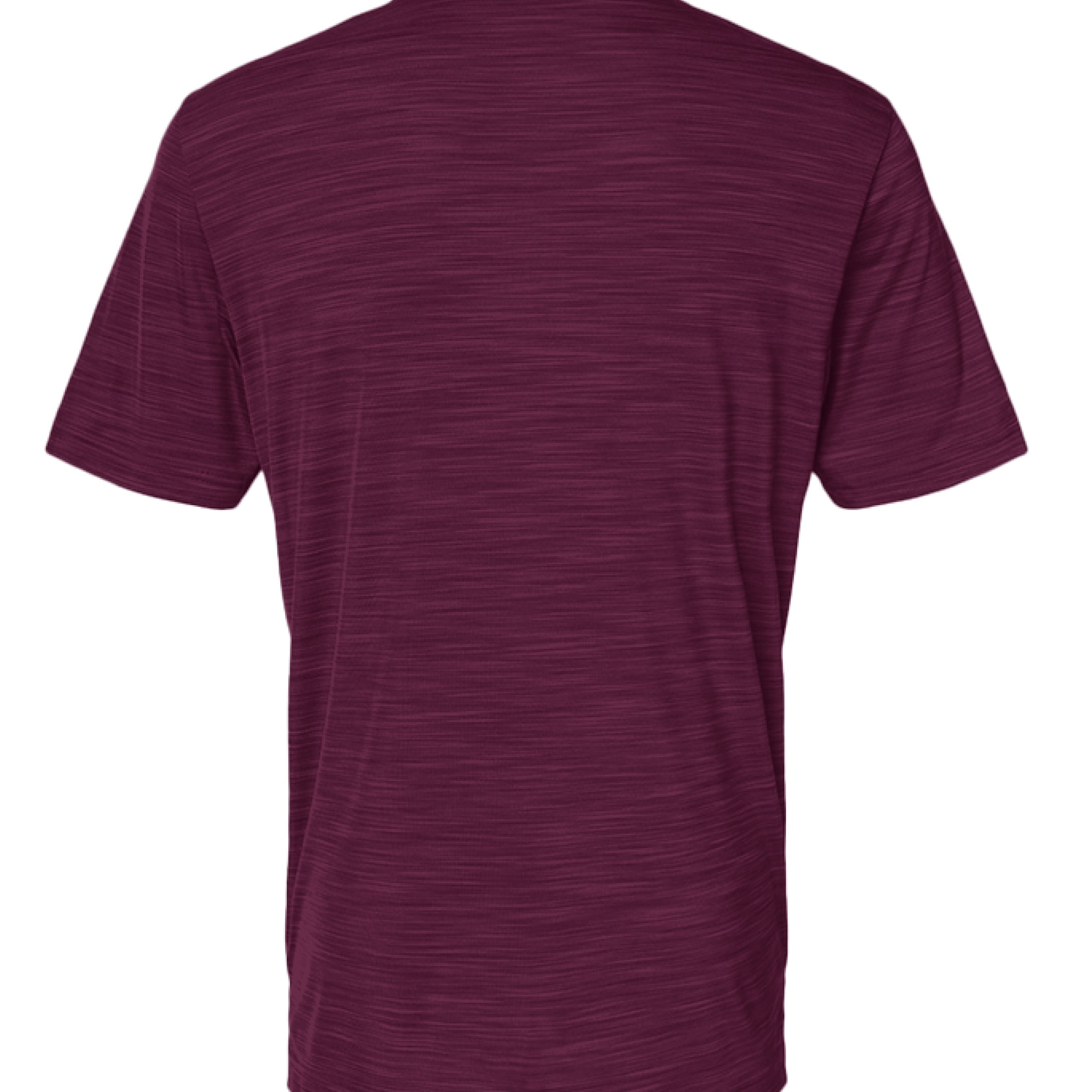 Collegiate Burgundy Melange - BACK