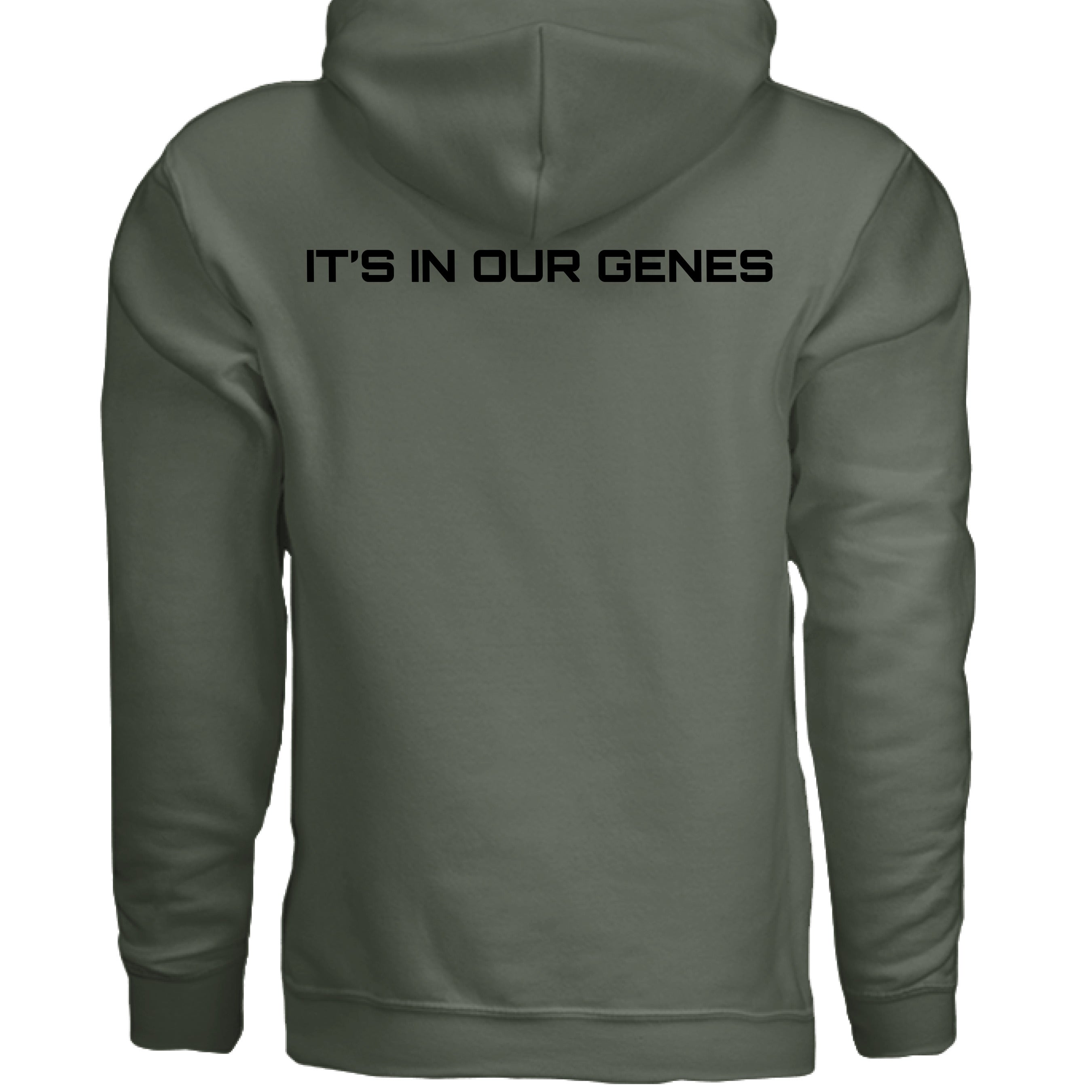 MILITARY GREEN - BACK